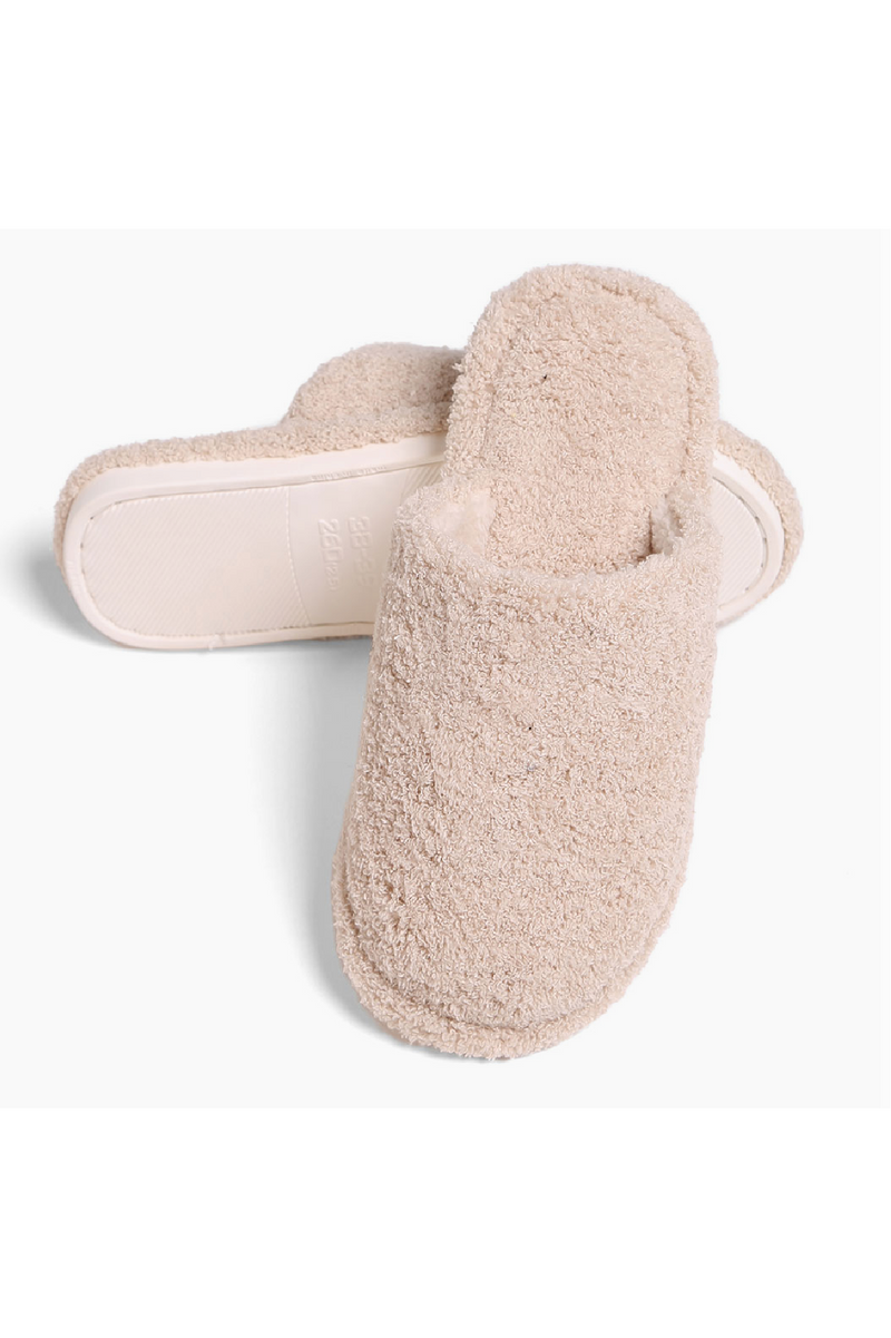 Cozy Slippers - Beige