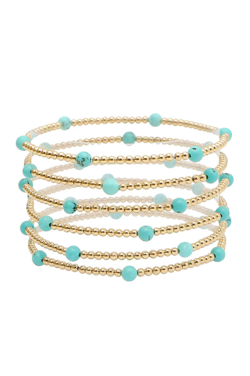 Turquoise Bracelet Set