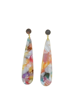 Multi Acetate Earrings