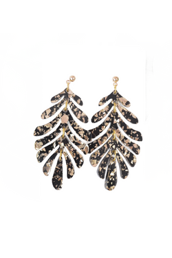 Tiered Leaf Earrings