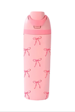 Pink Coquette Bow 20 oz Insulated Tumbler