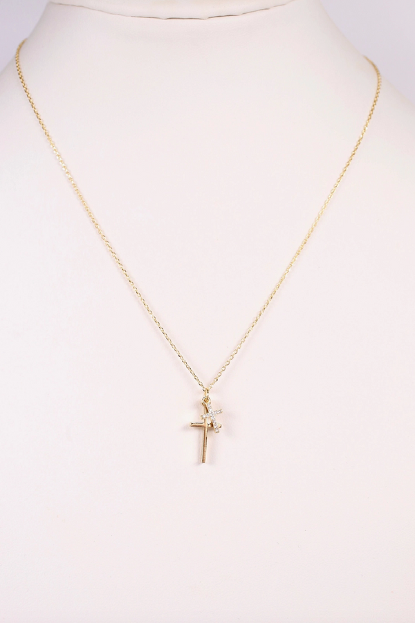 Canning Crosses Necklace