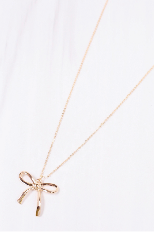 Phillips Bow Necklace