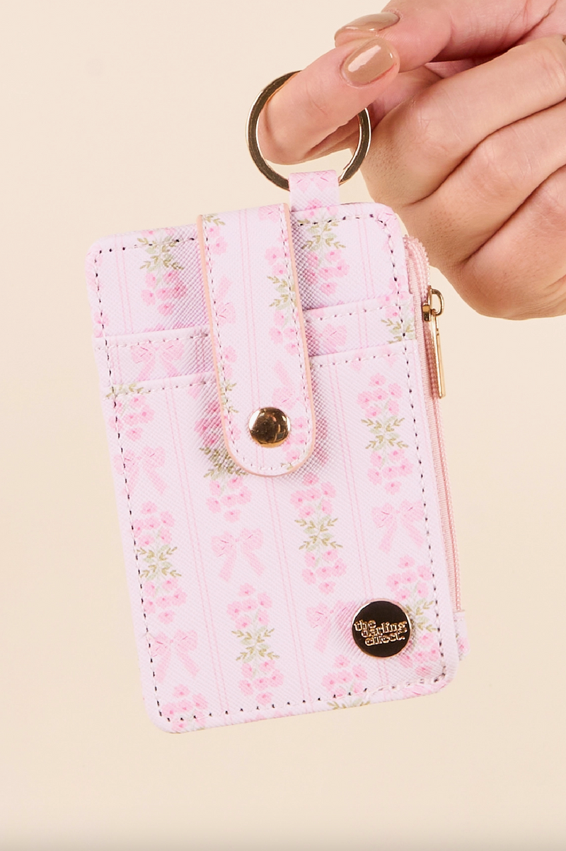 Keychain Wallet - Oh So Fancy Pink