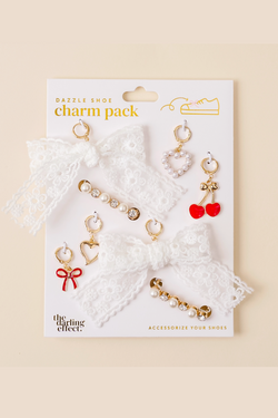 Shoe Charm Pack-  Cherry Twist