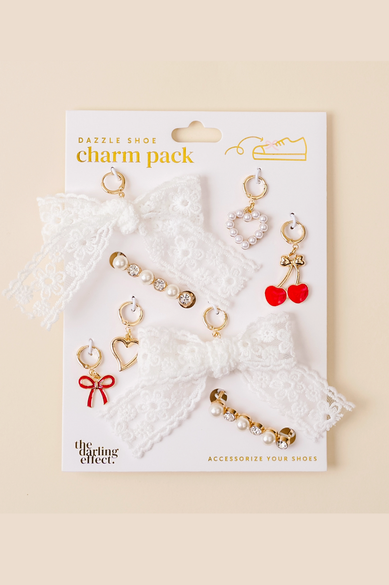 Shoe Charm Pack-  Cherry Twist