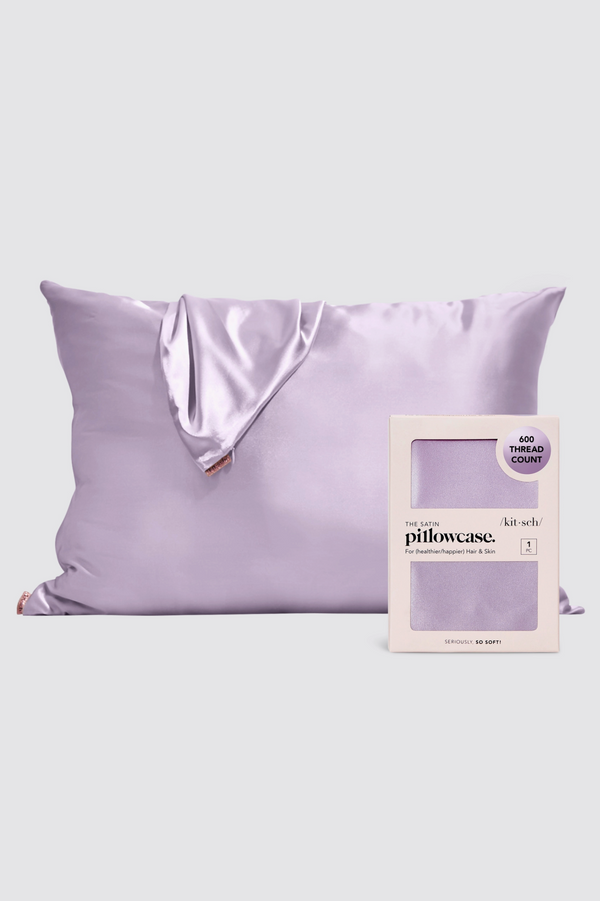 Kitsch Satin Pillowcase - Lavender