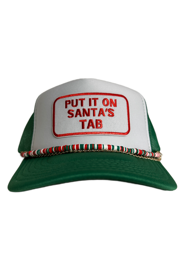 Santa's Tab Trucker Hat