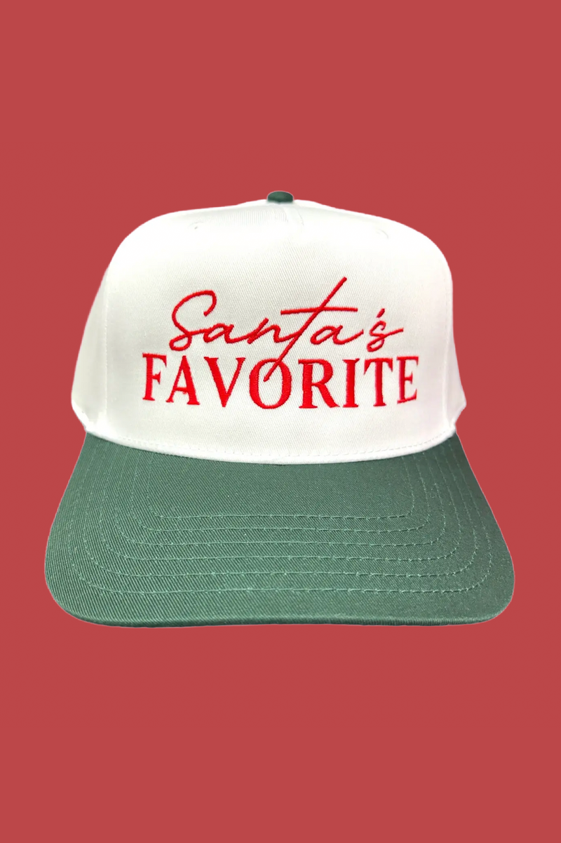 Santa's Favorite Trucker Hat