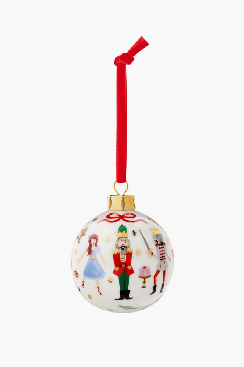 Porcelain Ornament - Nutcracker | Rifle Paper Co.