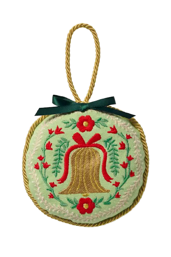 Christmastide Embroidered - Bells | Rifle Paper Co.