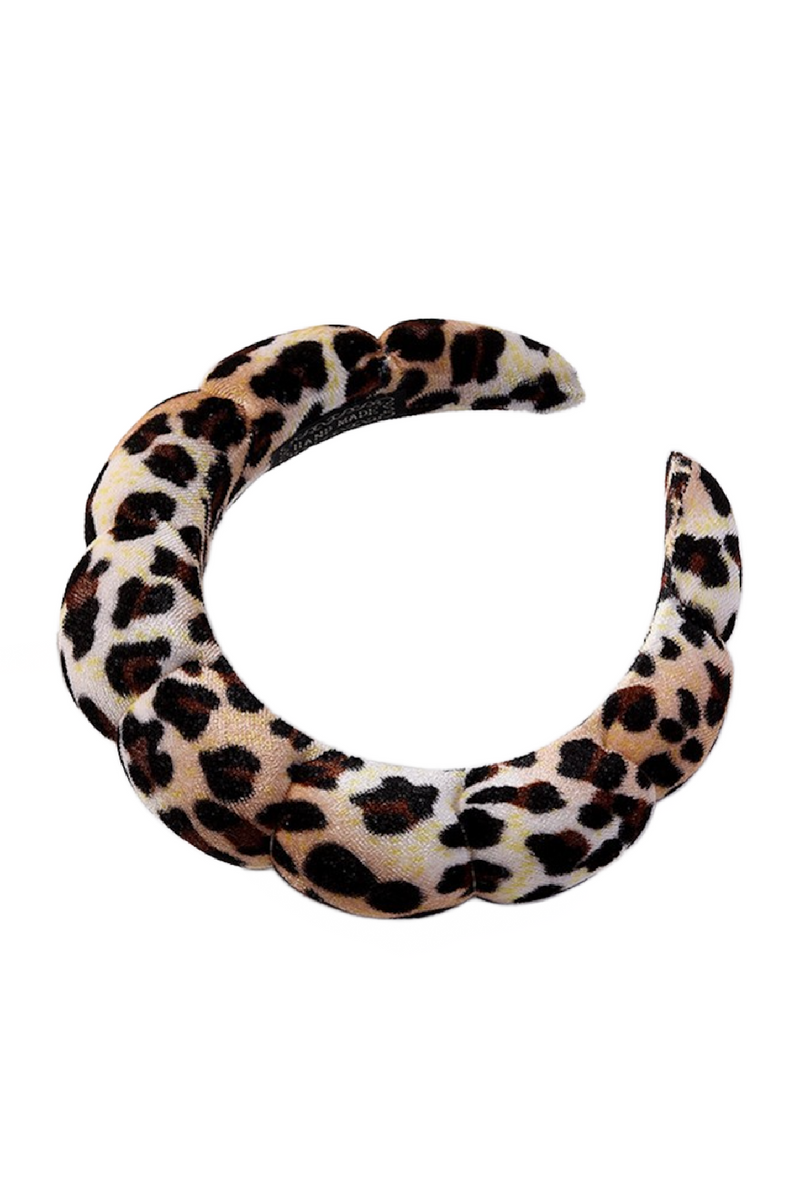 Leopard Spa Headband