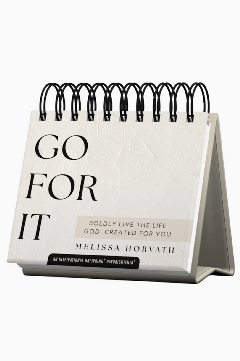 Go For It: Inspirational Perpetual Calendar