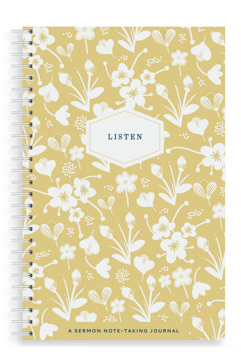 Sermon Notebook | Marigold Floral