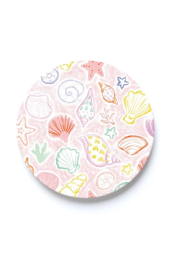 Car Coaster - Colorful Shells