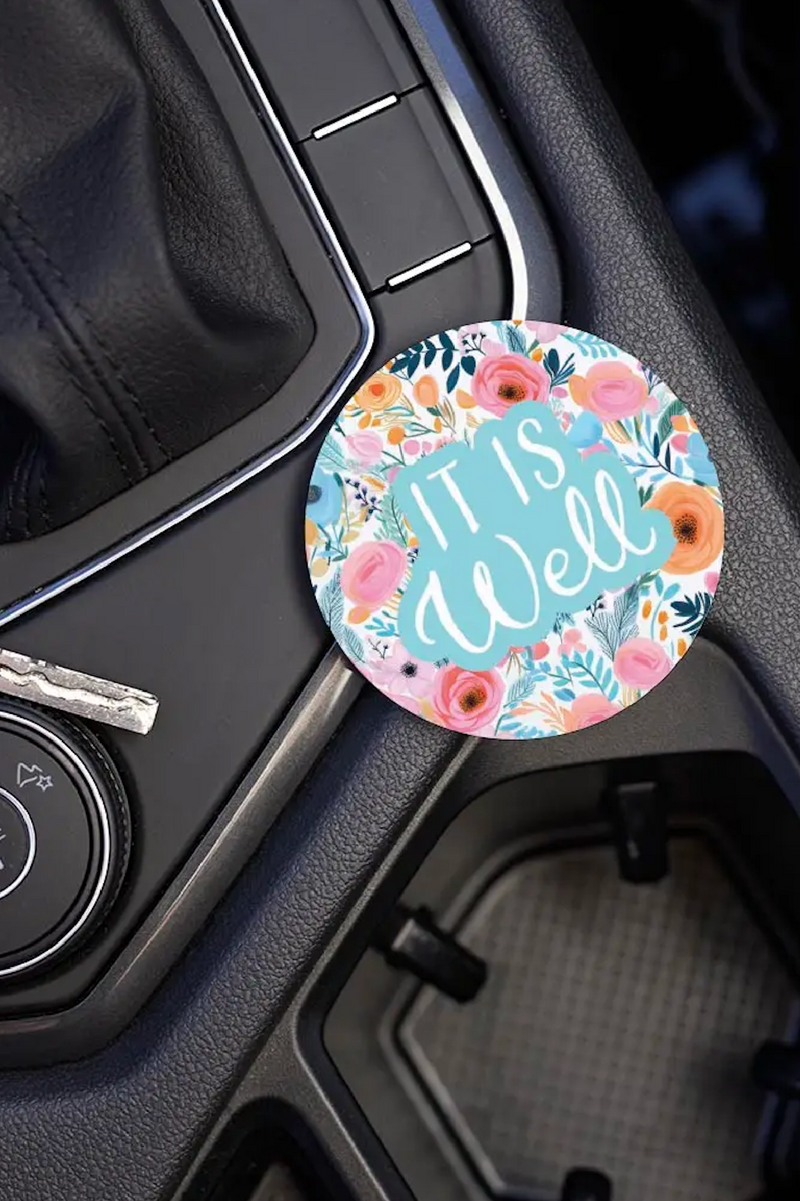 Car Coaster - It is Well