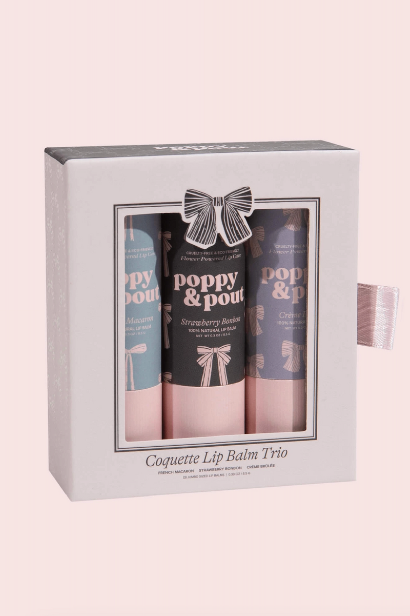 Coquette Lip Balm Trio Gift Set