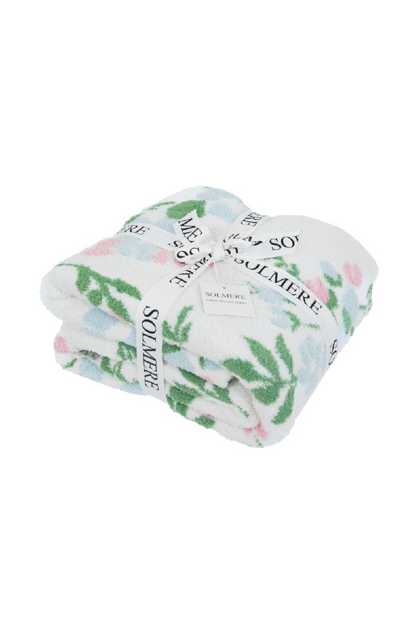 'In Bloom' Floral Blanket