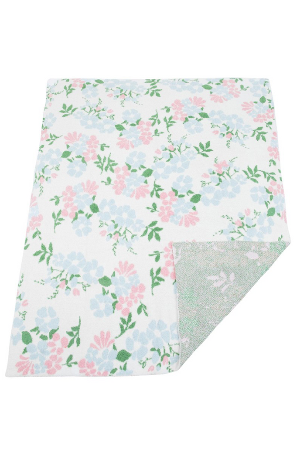 'In Bloom' Floral Blanket