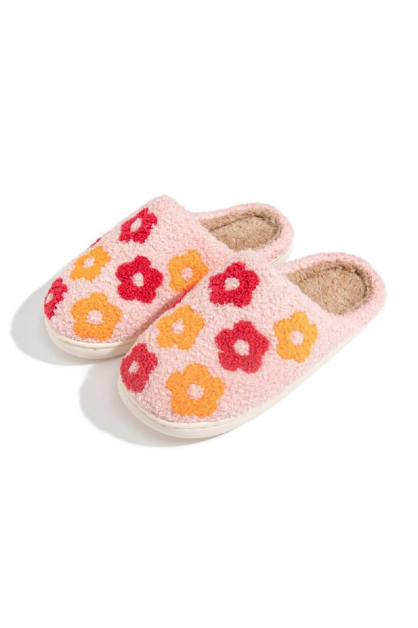 Floral Slippers
