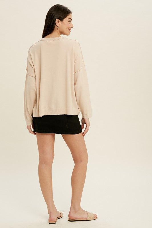 'At the Start' Sweater - Natural