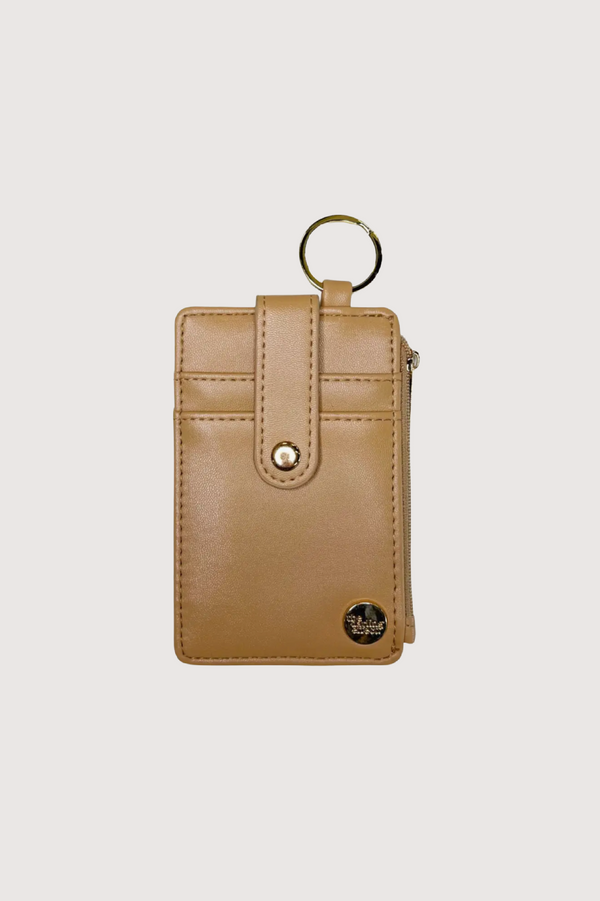 Keychain Card Wallet - Brown