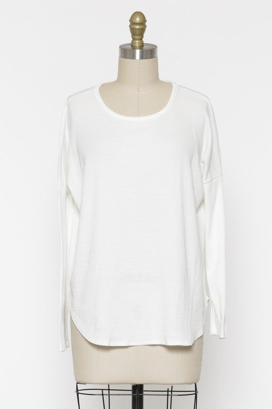 'Not So Basic' Thermal Top - Ivory