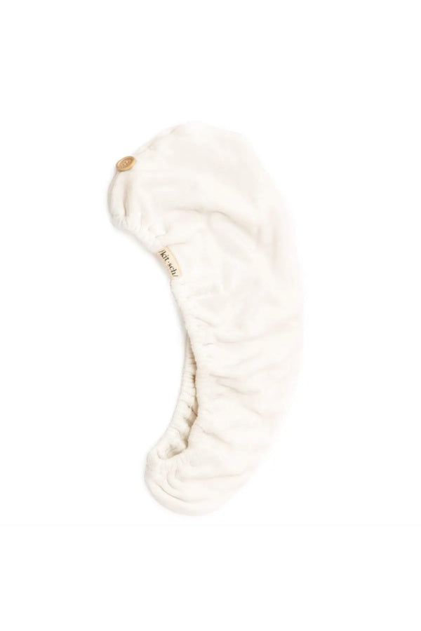 Kitsch Quick Dry Hair Towel - Ivory
