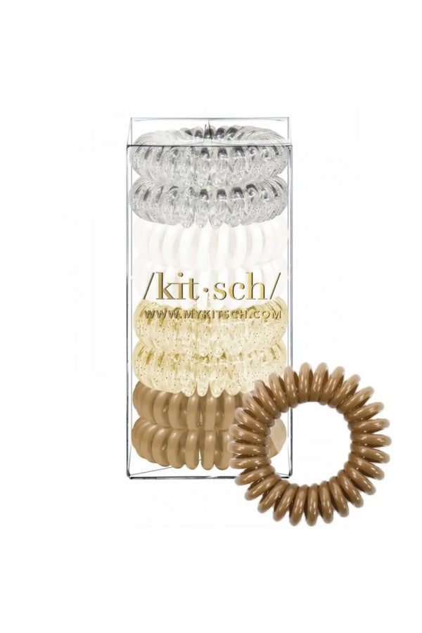 Hair Coils - Pack of 8 (Blonde)