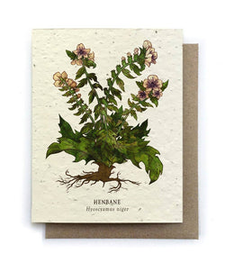 Plantable Card - Henbane