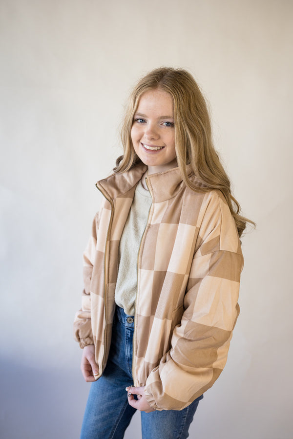 'Checked In' Jacket