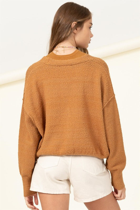 'All You Need' Cardigan - Brown Sugar