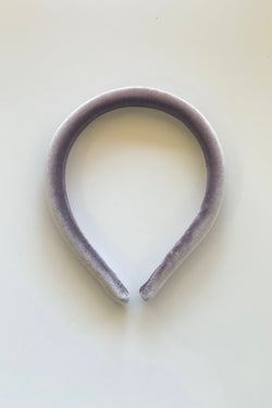 Lavender Padded Velvet Headband