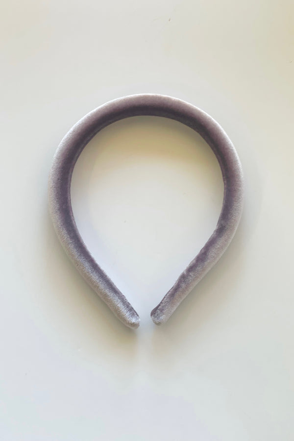 Lavender Padded Velvet Headband