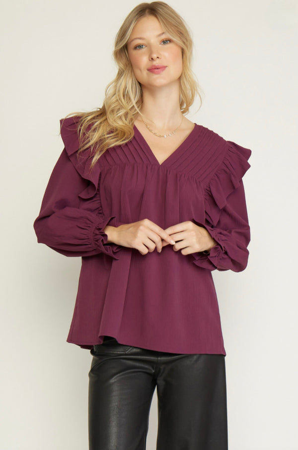 'For the Frill' Top