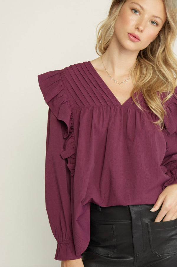 'For the Frill' Top
