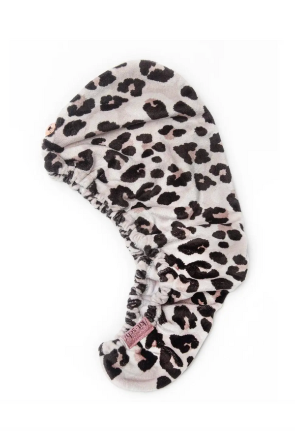Kitsch Quick Dry Hair Towel - Leopard