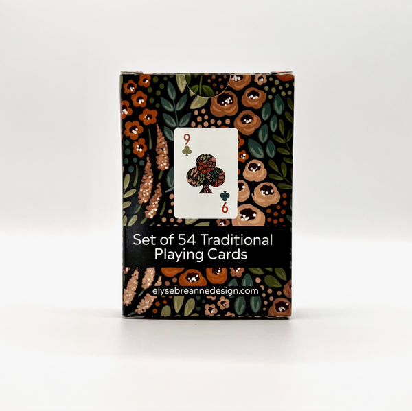 Floral Playing Cards