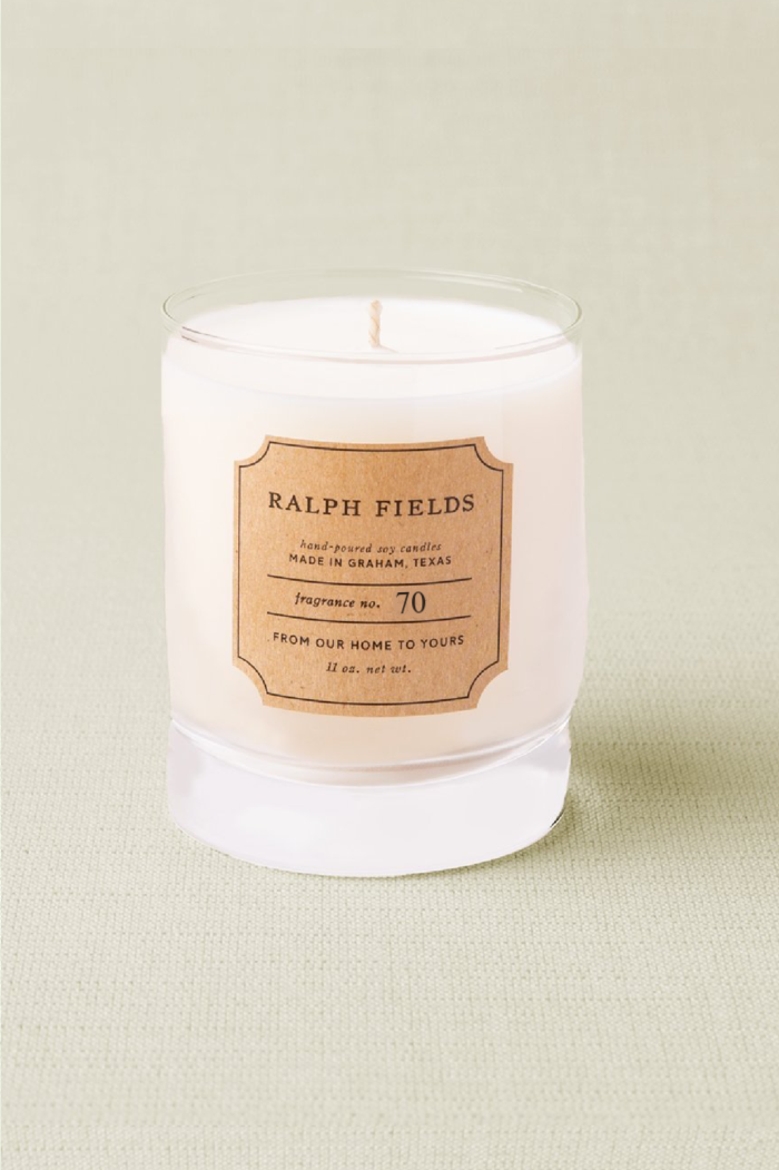 No. 70 - Mahogany + Teakwood Glass Candle – Back Alley Boutique