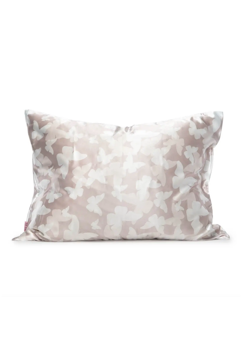 Kitsch Satin Pillowcase - Champagne Butterfly