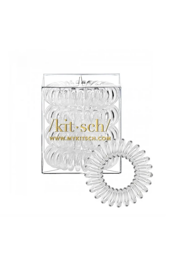 Hair Coils - Pack of 4 (Transparent)