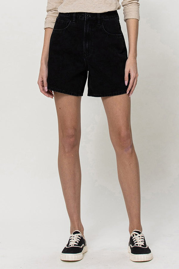 'Vintage Revival' Shorts - Black